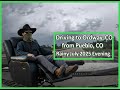 🌧 Driving from Pueblo, CO to Ordway, CO on a rainy July evening.
