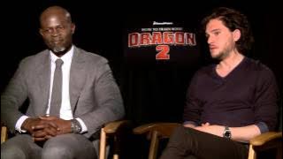 Kit Harington and Djimon Hounsou on voiceover acting for 'How to Train Your Dragon 2'