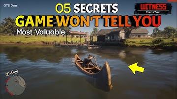 5 Secret RDR2 Locations You Should NEVER Ignore 🤔