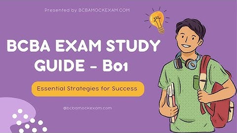 B01: Behavior, Response and Response Class | BCBA Exam Study Guide #bcba #behaviorism #aba
