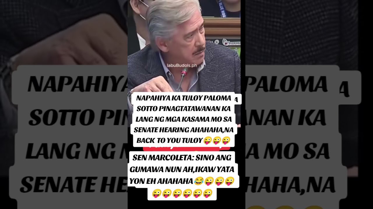 Sotto Na Back To You Ni Sen Marcoleta Blueribbon Debate Senate Senator