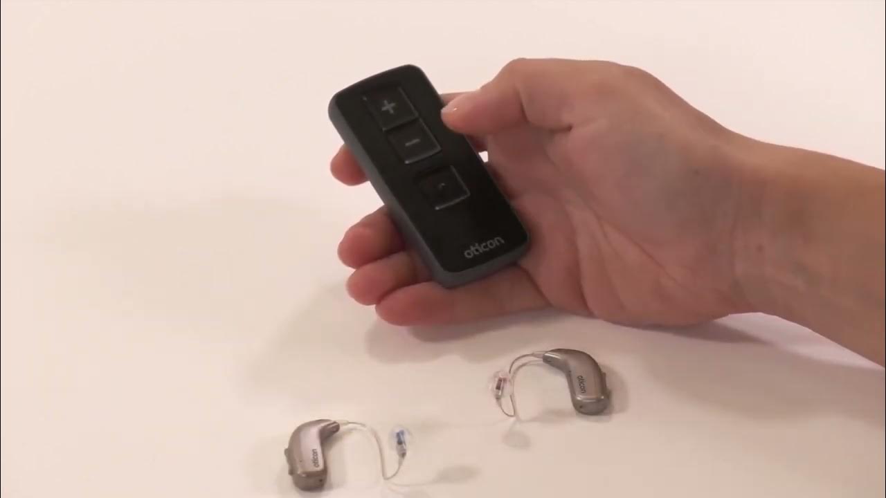 Oticon Remote Control koppelen met Oticon hoortoestellen Oogvoororen