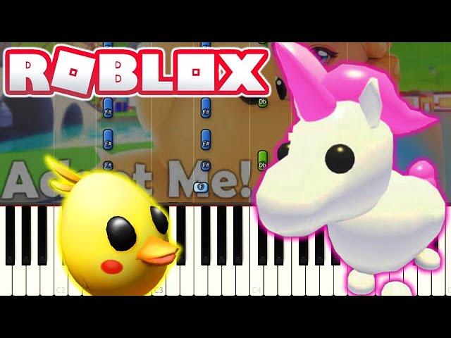 Adopt Me! - Roblox Music (Day Theme) [Piano Tutorial] 