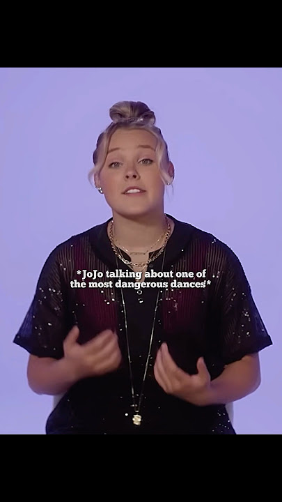 JoJo talks about the plastic bubble 🫧
