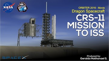 Orbiter 2016 Movie - SpaceX CRS 11 Mission To ISS