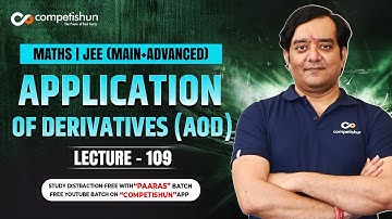 Application of Derivatives   Part 109  Rolles Theorem