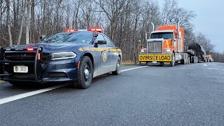 13 axle heavy haul in New York State by Lucky Banana Heavy Haul 106,638 views 4 months ago 26 minutes