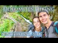 Waterfall paradise trail found in South Tyrol, Italy! | Sentiero del Sole - Dolomites Hiking #2