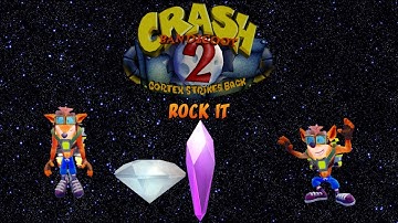 Crash Bandicoot 2 NST 100% Playthrough - Part 31 Rock It (Crystal And All Boxes)
