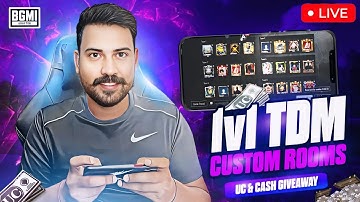 🎯 BGMI 1v1 TDM Live | Custom Room Battles & Headshot Challenge | Jageera Is Live