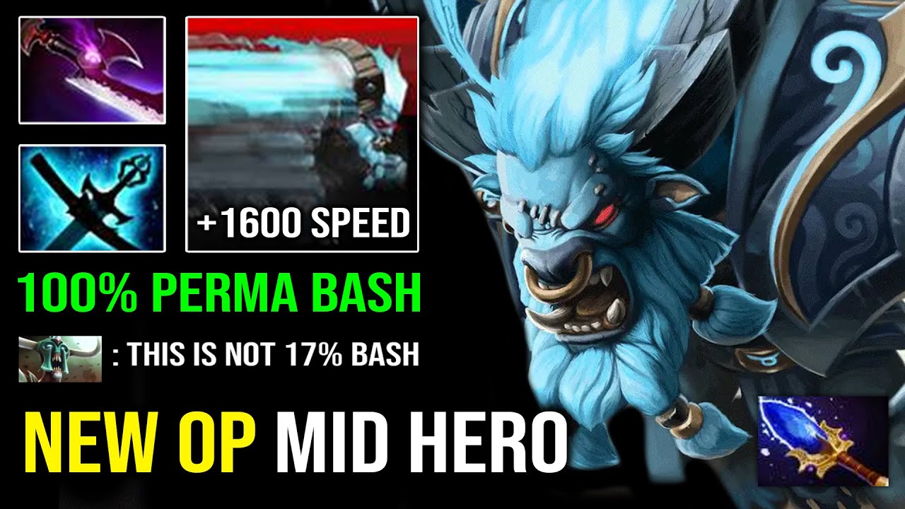 NEW OP MID HERO +1600 Charge Speed Hard Carry Spirit Breaker Instant 1
