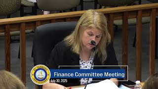St. Tammany Parish Finance Review Committee : July 30, 2025