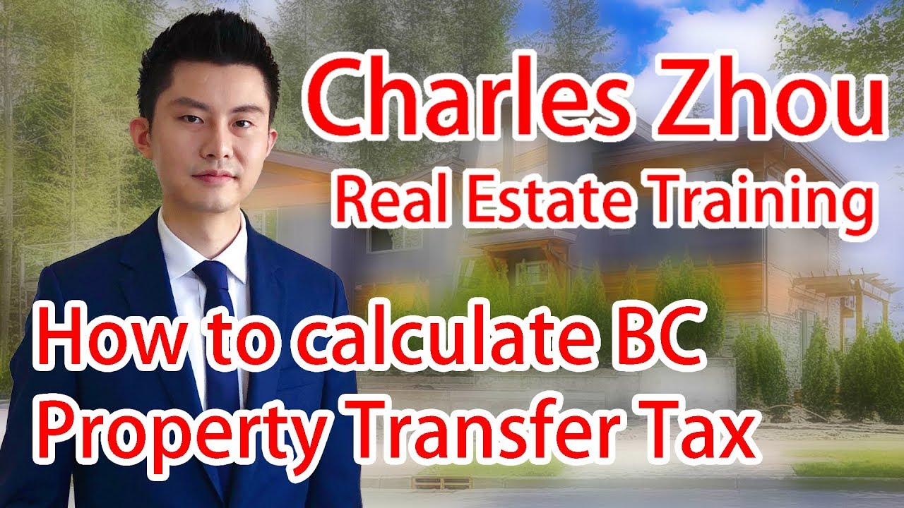 4 How to calculate BC property transfer tax Charles Zhou YouTube