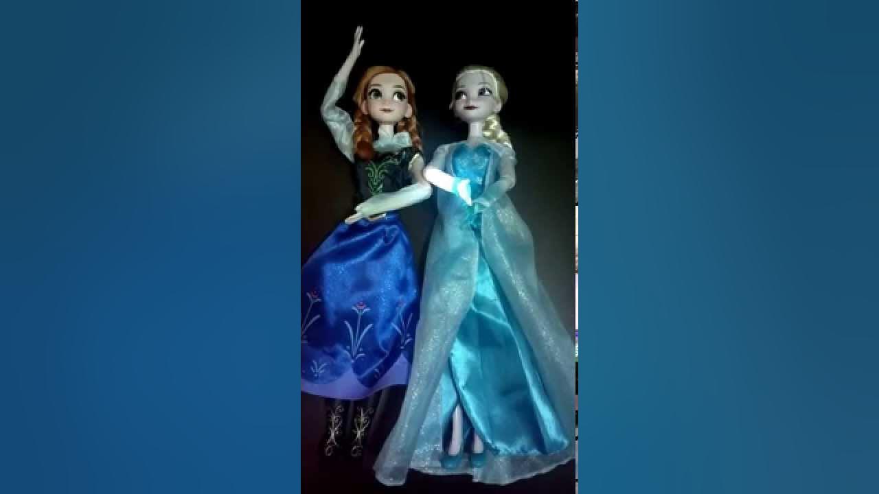 Disney Frozen Elsa and Anna Singing Dolls YouTube