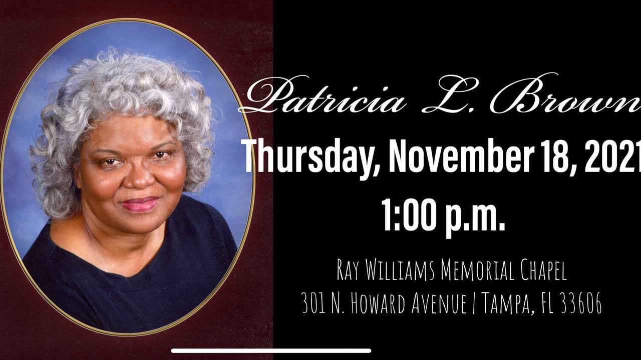 Celebration of Life for Patricia L. Brown - YouTube