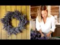 Here's what to do with a gigantic lavender harvest! | DIY Lavender Wreath | Lavender Shortbread