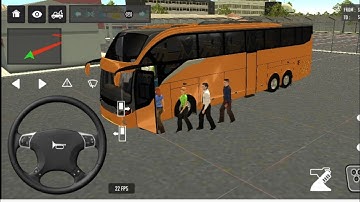 2025 new coach bus simulator 💥 || indonesia bus simulator part-1 #bus​ #game​ #simulator​#aksgamerz​