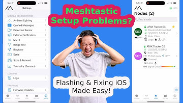 How to Flash Meshtastic Firmware & Program with the iOS App