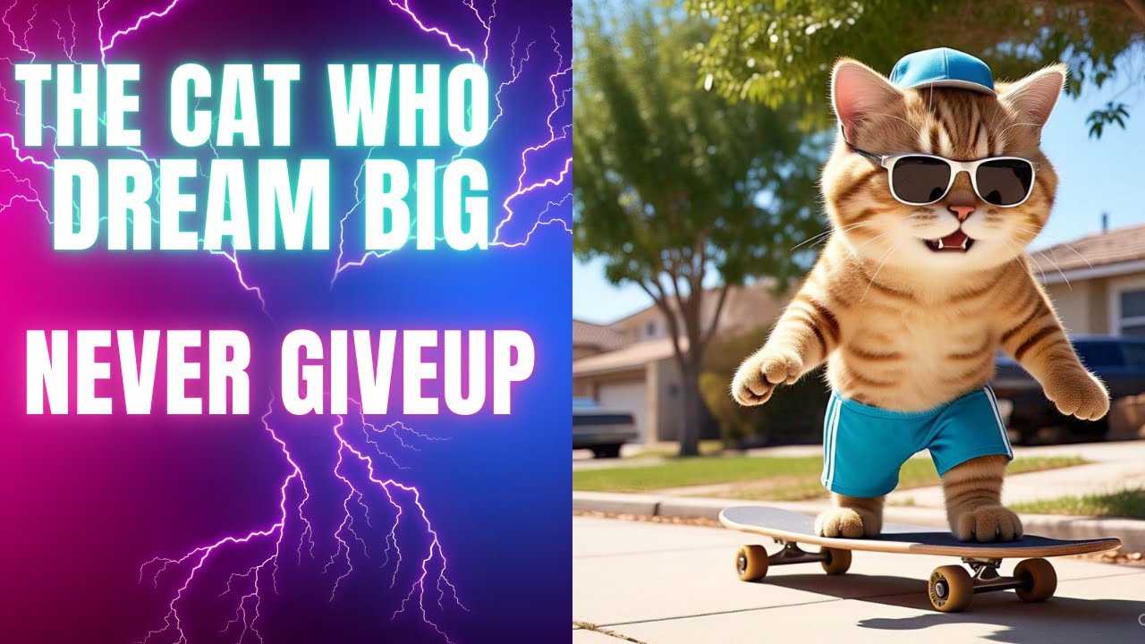 Max the Cat Who Dreamed Big | Motivational Cartoon Story for Kids ...