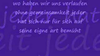 Pur geliebt mit lyrics