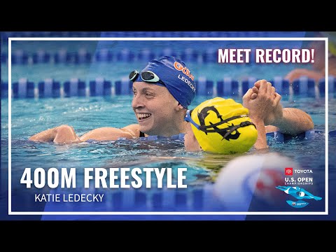 Katie Ledecky & Summer McIntosh Dash to Finish in Women's 400M Freestyle | 2022 Toyota U.S. Open