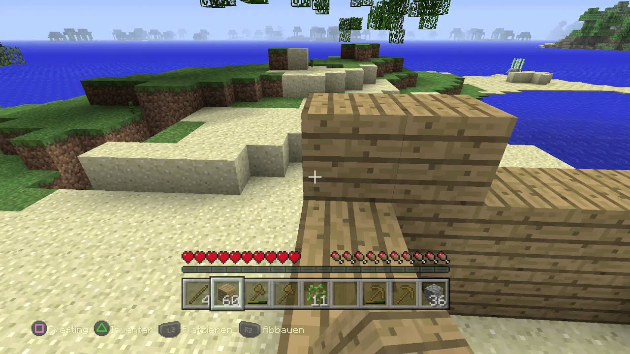 Let's Play Minecraft PS4 Edition #1 - YouTube