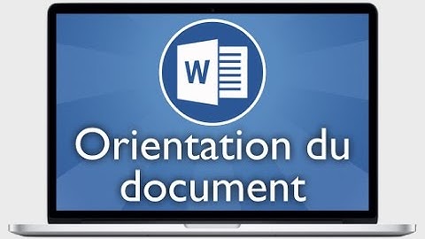 Tutoriel Word 2013 - Modifier l