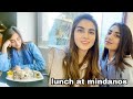 lunch at mindanos | grocery shopping | Best friend.