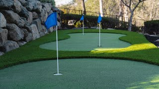 Artificial Turf Putting Green Installation Process