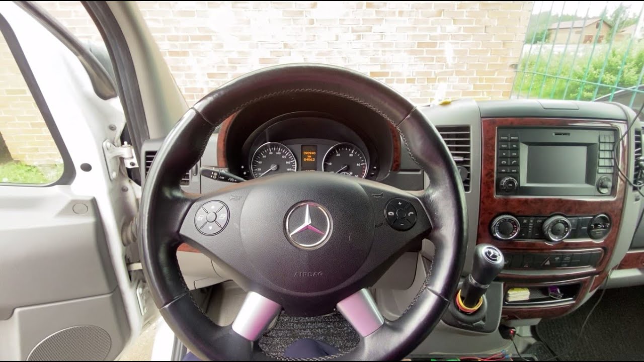 Mercedes Sprinter W906 - Turn Signal Switch Replace