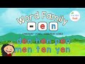 En word family  practice reading cvc words   learn how to read  reading 3letter words