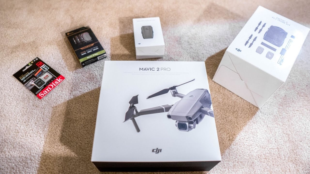 2019 DJI MAVIC 2 PRO With  Fly More Combo Kit I Unboxing