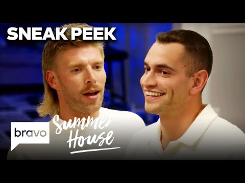 SNEAK PEEK: Kyle Cooke Puts Jesse Solomon On The Spot At Dinner | Summer House (S8 E6) | Bravo