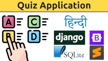 Quiz application in Django 3, SQLite and Bootstrap 5 in Hindi
