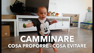 Primi passi: come aiutare tuo figlio a inizare a camminare