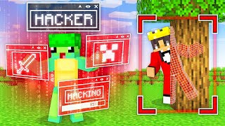 Using ILLEGAL HACKS To Cheat In Minecraft Hide and Seek!