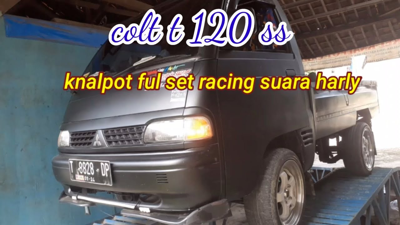 colt T120ss pasang knalpot fulset +header @cp knalpot