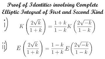 Proof of Identities involving Complete Elliptic Integral of First and Second Kind  - II