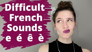 HOW TO PRONOUNCE THE FRENCH LETTER E // All the Different French Sounds for E