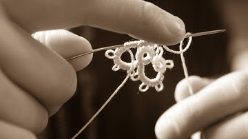 Needle Tatting - Picot (p) in Needle Tatting by RustiKate