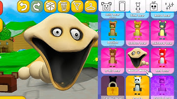 New Hungry Worm Update! - Super Bear Adventure Gameplay Walkthrough