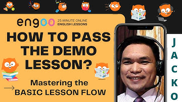 HOW TO PASS THE DEMO LESSON IN ENGOO? || HOW TO MASTER THE BASIC LESSON FLOW || TUTOR JACKO