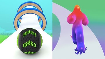 Going Balls Vs Blob Runner 3D Android iOS Mobile Gameplay Walkthrough