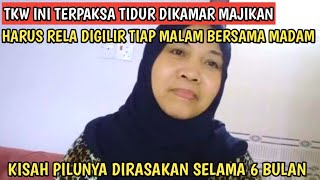 TKW ARAB INI TERPAKSA MERELAKAN TIAP MALAM TIDUR BARENG DIKAMAR MAJIKAN