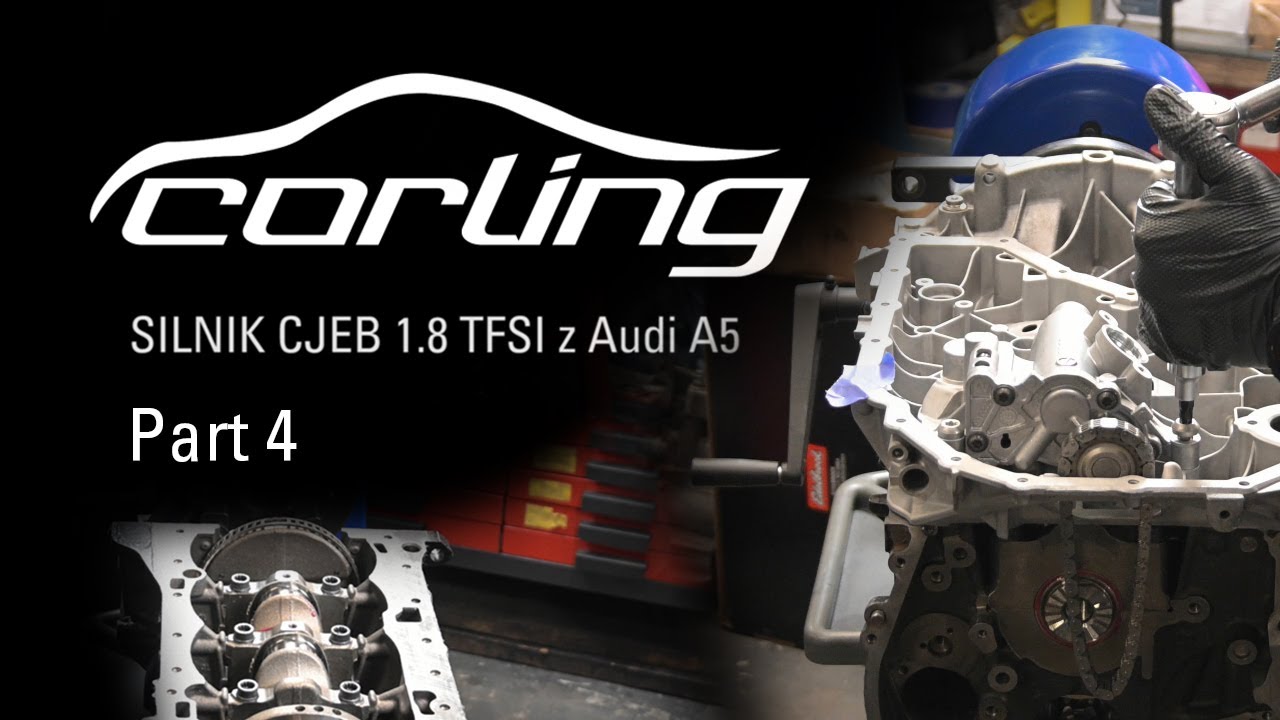 CJEB 1.8 TFSI składanie krok po kroku - część 4 z omówieniem.