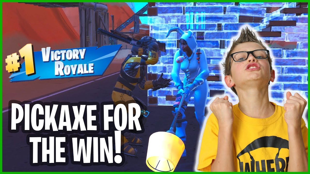 THE PICKAXE VICTORY ROYALE! - YouTube