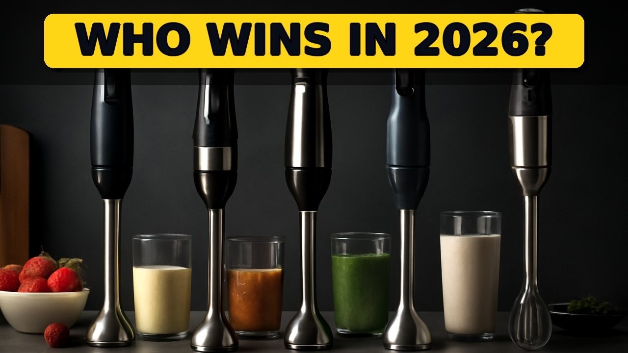 Top 5 Best Large Capacity Immersion Blenders 2026 - Effortless Blending for Every Kitchen