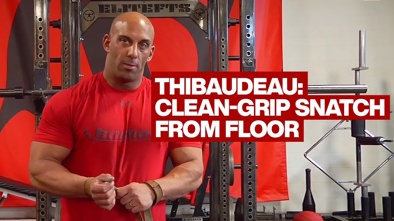 Clean-Grip Snatch from Floor - YouTube