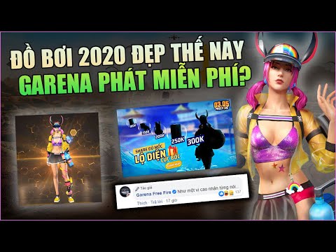 Free Fire | Tranh Cãi Về Event 300K Share Garena Tặng Miễn Phí Đồ Bơi 2020 | Rikaki Gaming