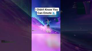 I Didnt Know You Can Emote